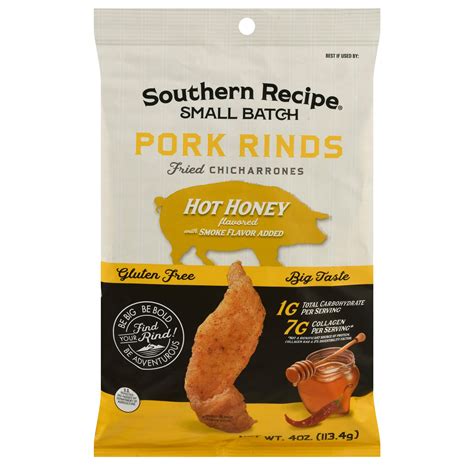 Pack Of 2 Southern Recipe Fried Pork Rinds - Hot Honey - 4 oz ...