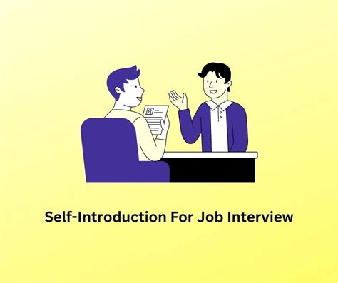 Self Introduction for a Job Interview 的图像结果