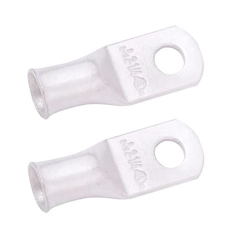 SELTERM SELTERM 2 Pack 2 Gauge 2 AWG 1/4" Stud UL Marine Grade Ring ...
