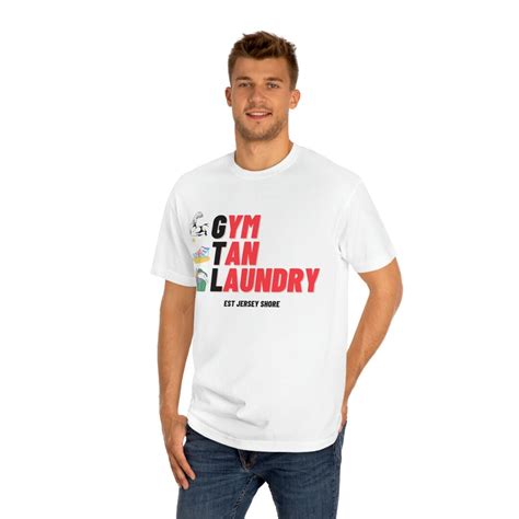 GTL T-shirt, Jersey Shore T-shirt, Gym Tan & Laundry Tshirt, Funny ...