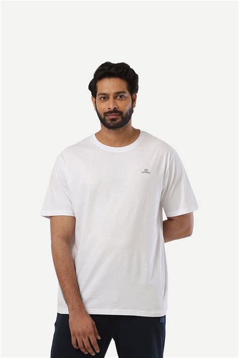 Round Neck - Blue and White Solid T-Shirt Pack Of 2 Combo For Men | Ar ...