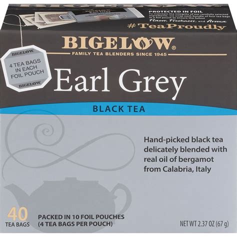 Bigelow Earl Grey Tea Bags Value Pack - Shop Tea at H-E-B