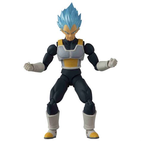 Buy Bandai Dragon Ball Evolve Blue Vegeta Anime Figure | 12.5cm Dragon ...
