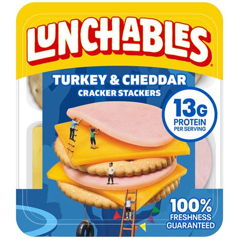 Oscar Mayer Lunchables Turkey and Cheddar with Crackers - Shop Snack ...