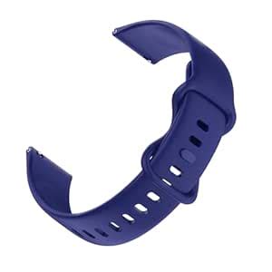 YODI Nato Soft Silicone Sport Strap Band for Pebble Cosmos Ultra ...