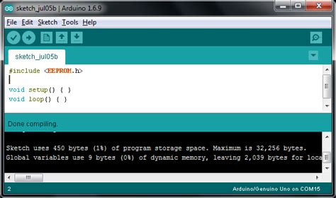 [RESOLVED] EEPROM Library Missing? - Programming - Arduino Forum