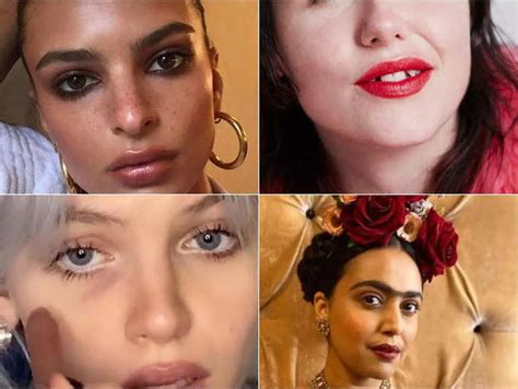 Faux dark circles, freckles and tooth gaps: Makeup trends that ...