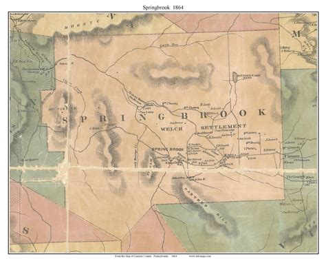 Image result for Springbrook PA Map