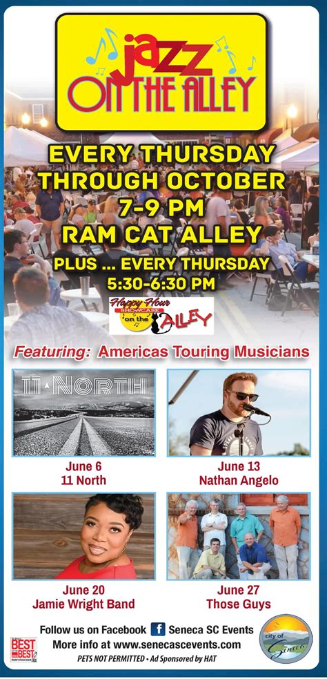 Jazz Alley July Calendar 2024 | Printable Calendar 2025