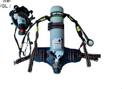 Self Contained Breathing Apparatus - SCBA Set With Audio Visual Alam ...