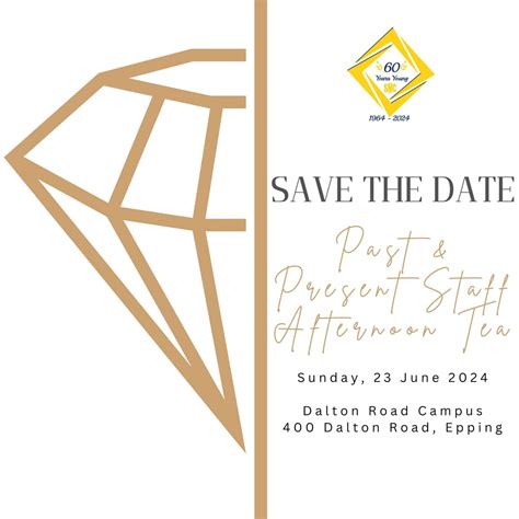 Diamond Jubilee Past Staff Afternoon Tea, 400 Dalton Rd, Epping VIC ...