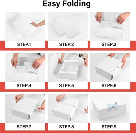 PEKGRIL 15 PCs Gift Boxes with Lids, White 10X8X4 India | Ubuy