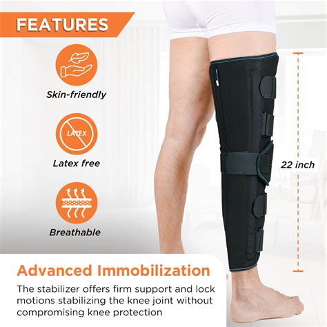Buy Vissco Knee Stabler - Long 22" Brace Online – Vissco Next