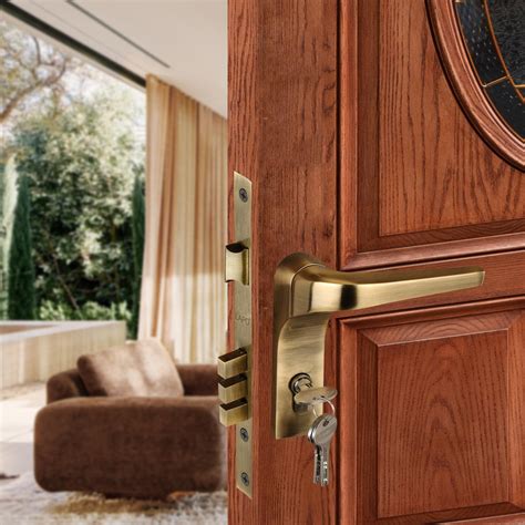 Plantex Heavy Duty Door Lock - Main Door Lock Set with 3 Keys/Mortise ...