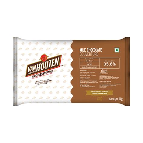 Van Houten Milk Chocolate Couverture