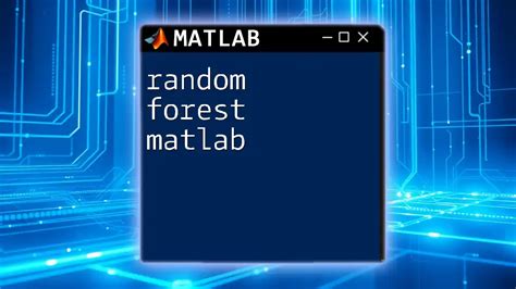 MATLAB Random Forest 的图像结果