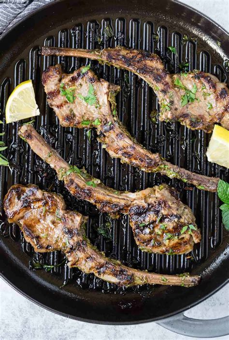 Marinated Lamb Chops with Garlic and Herbs - Rachel Cooks®