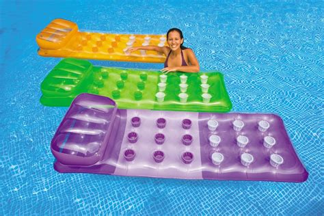 Buy Intex 18 Pocket Fashion Lounge Pool Float (Green) Online at Low ...