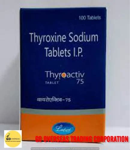 Anti Thyroid Drugs - Thyronorm 25 Mcg Tablet 100% Export Oriented Unit ...