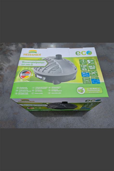 Heissner Smartline ECO Wasserspielpumpe (HSP3000-00) - Monolithique