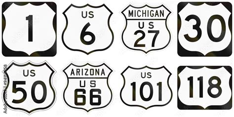 Image result for Road Number Signs Explained