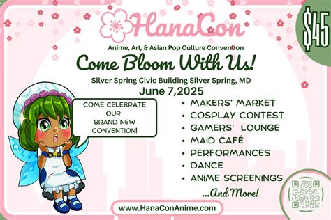 Jun 7 | HanaCon Anime Art & Asian Pop Culture Convention | Silver Spring, MD Patch