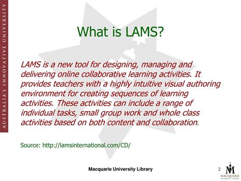 LAMS Tutorial 的图像结果