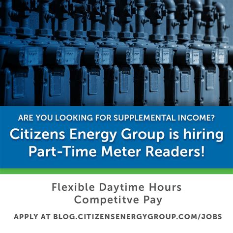 Citizens Energy Group on LinkedIn: Part-time Meter Readers – Immediate ...