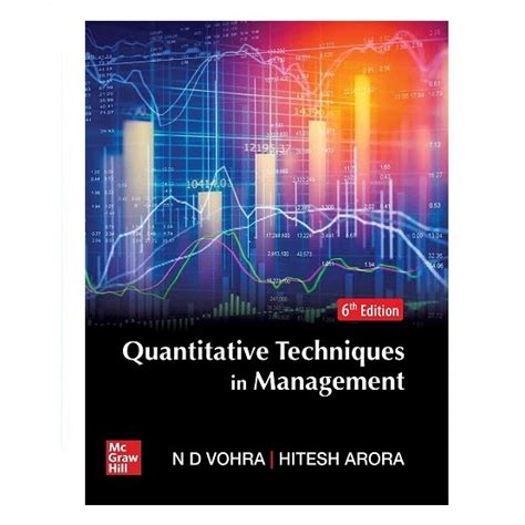 Quantitative Techniques In Management | By N. D Vohra | 6th Edition ...