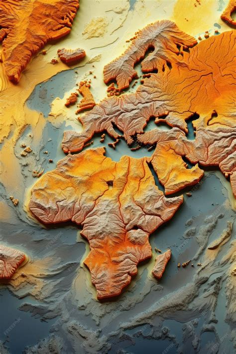 World Topographic Map 的图像结果