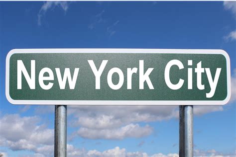 Nyc Sign New York City Exit Sign