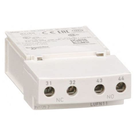 Schneider Electric Module, Aux Contact, 5A LUFN11 | Zoro
