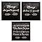 Indianara 3 Piece Set of Framed Wall Hanging Motivational Office Decor ...