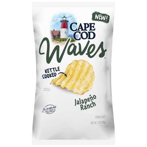 Waves Jalapeño Ranch - Cape Cod Chips
