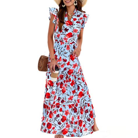 Green Blouses For Women Dressy Casual, Floral Wedding Guest Dresses V ...