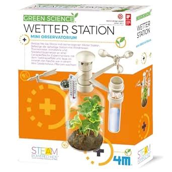 Green Science Weather Station - 4M Experiment Box - Understand Weather ...