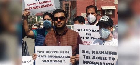Replacing J&K RTI Act With Centre's Law Has Weakened People's Right to ...