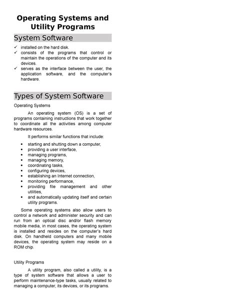 Image result for Utiliy Programs Explained