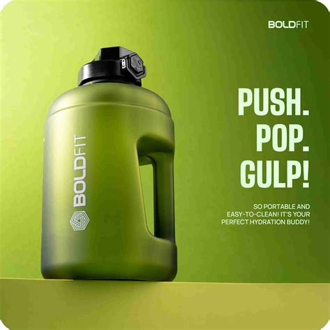 BOLDFIT 2. 2 Liters Water Water Bottle 2 Litre Gym Water Gallon 2200 ml ...
