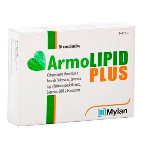 ARMOLIPID PLUS 20 COMPRIMIDOS COLESTEROL