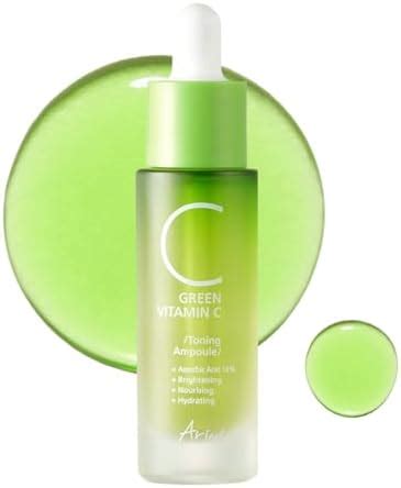 Ariul Green Vitamin C Toning Ampoule 15ml | Korean Vitamin C Face Serum ...