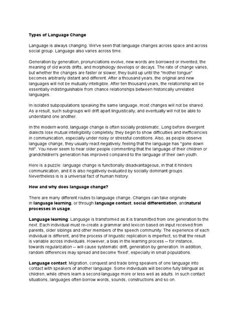 Image result for Language Change Examples