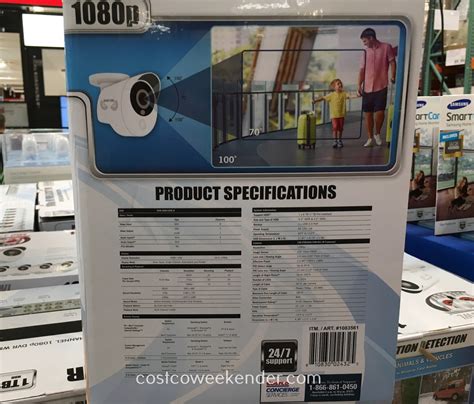 Night Owl C-881-PIR1080 8 Camera HD Video Security System | Costco ...