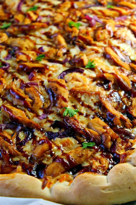 Homemade Chicken Pizza Recipe