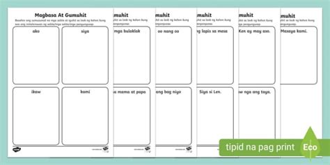 Image result for Tagalog Basic Sight Words