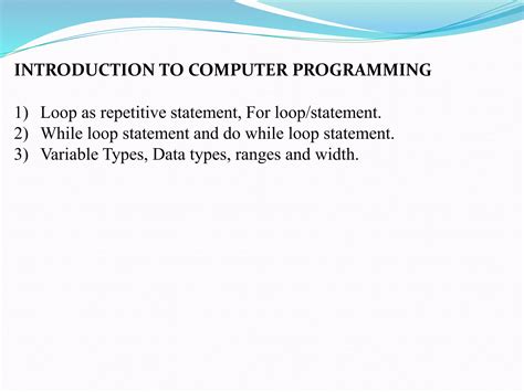 What Is Loop in Programme 的图像结果