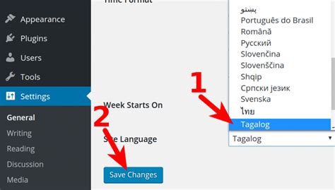Image result for Change Language Web Design