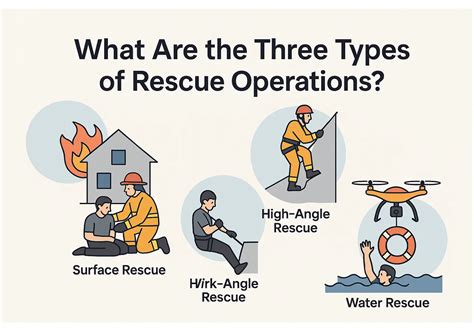 What Are the Three Types of Rescue Operations?