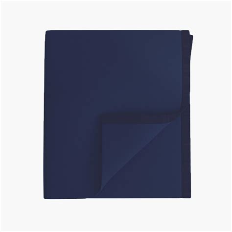 Buy PORTICO Serenity Blue Solid Cotton Single Blanket from Portico at ...