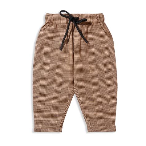 Brown Plaid Co-ord Set – MyMilestones